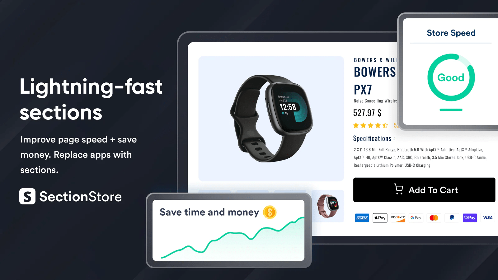 Section Store Theme sections Acquire Convert