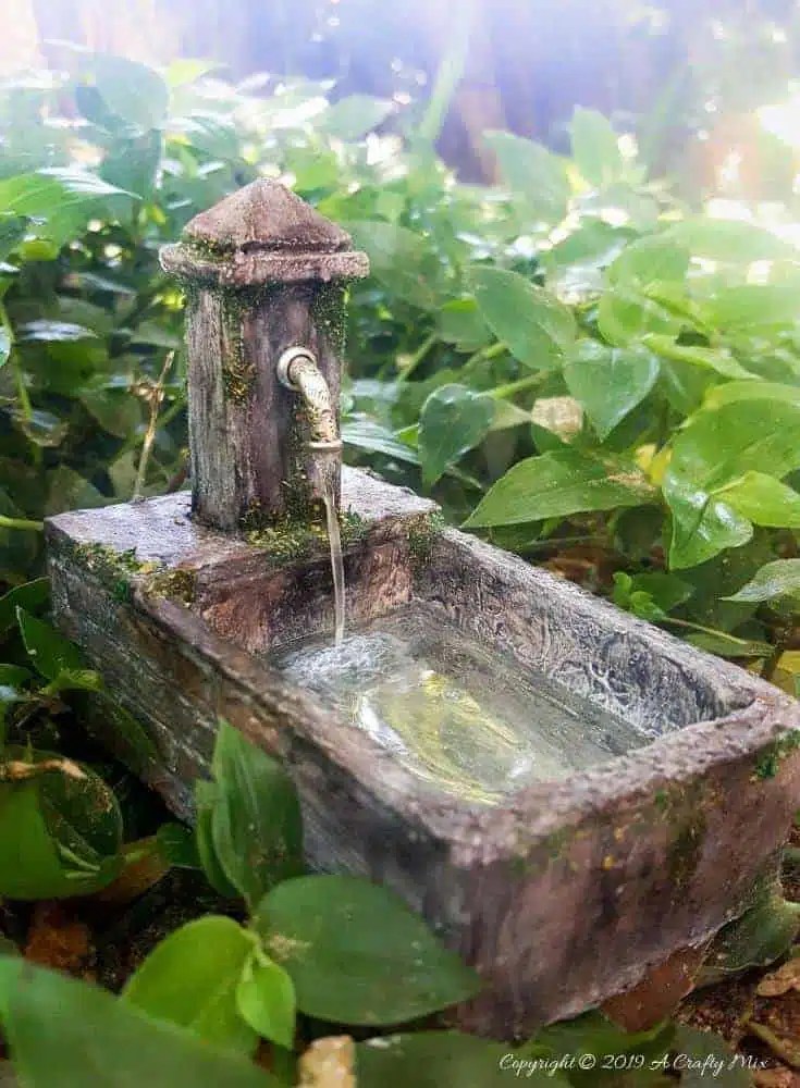 Hello guys, in this video, we will make an easy and quick miniature fairy garden #14 with swimming pool and waterfall for fairies to relax and enjoy the. Diy Adorable Fairy Water Feature A Crafty Mix
