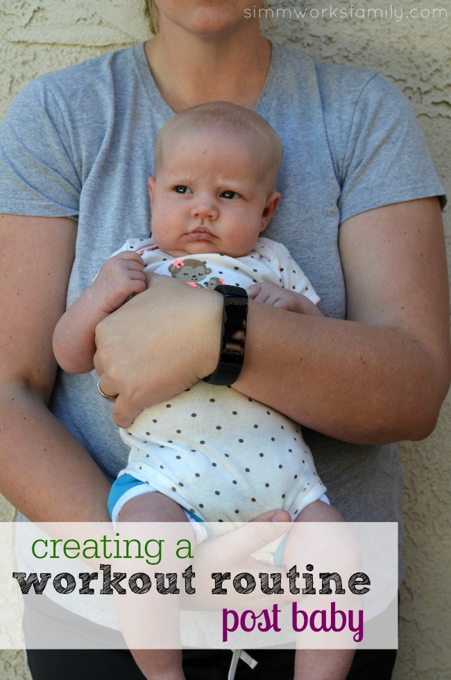 Creating a Workout Routine Post Baby + Tools To Help