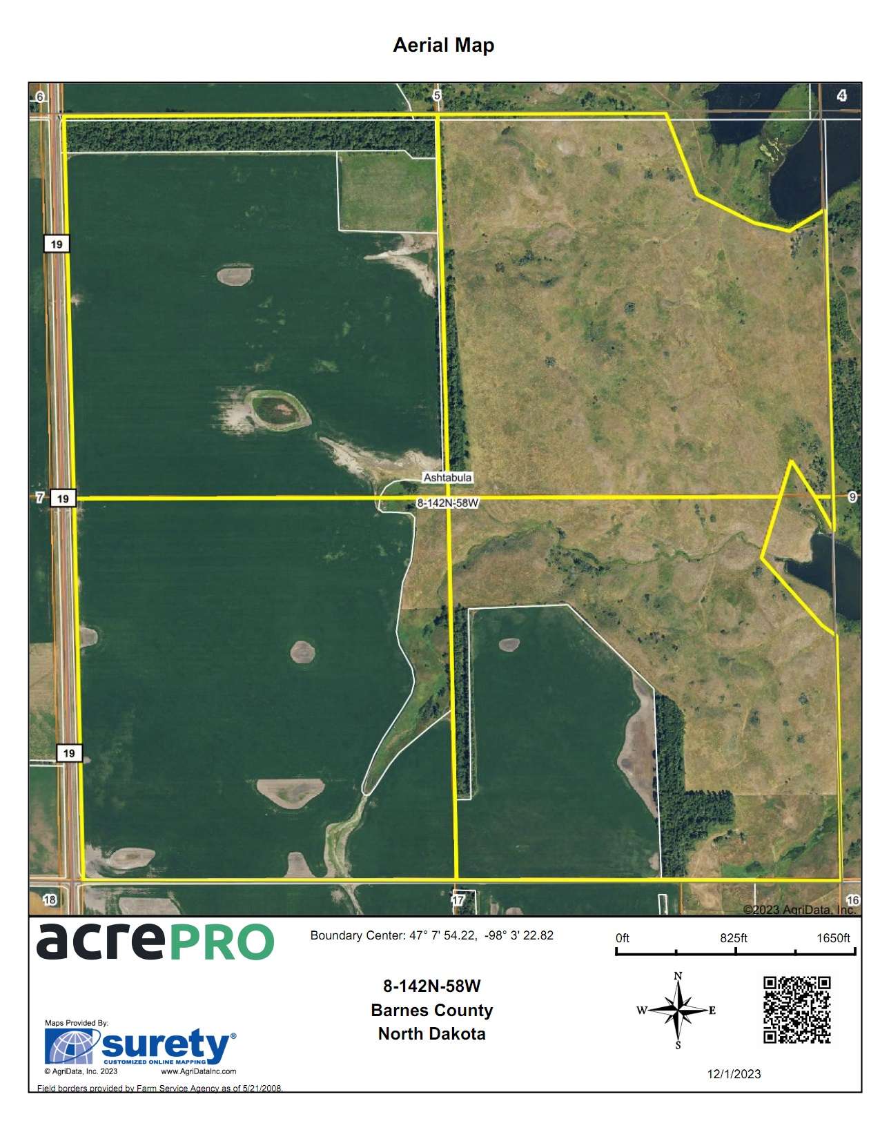 611.88 Acres in Barnes County, North Dakota AcrePro