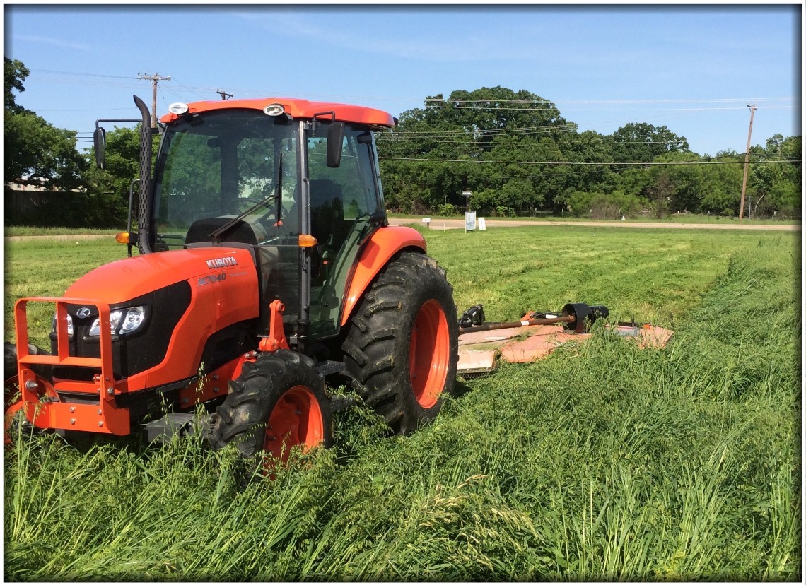 Acre Pro Tractor Mowing contracting in Texas