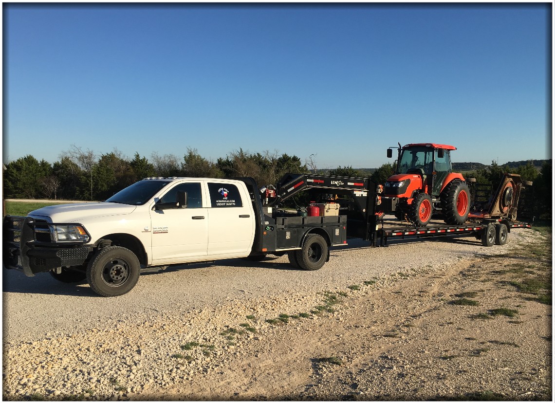 Acre Pro Tractor Mowing contracting in Texas