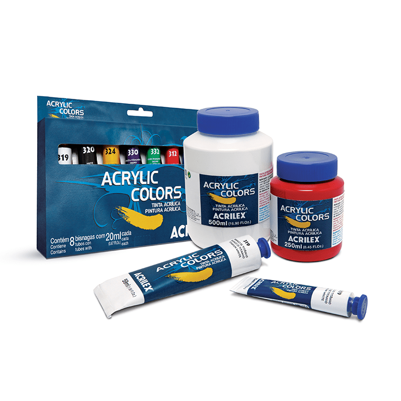 ACRYLIC COLORS Acrilex Tintas Artísticas
