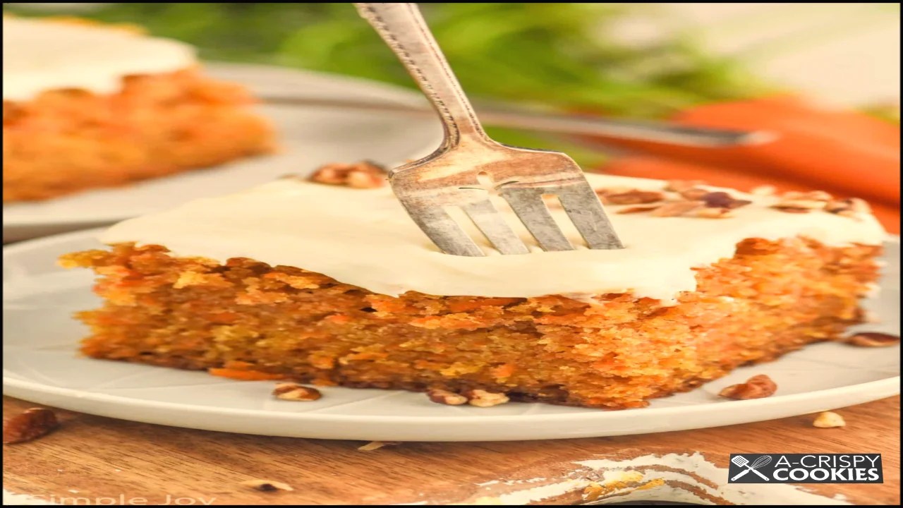 Best Jamaican Carrot Cake Recipe (Eggless + GF) A Crispy Cookies