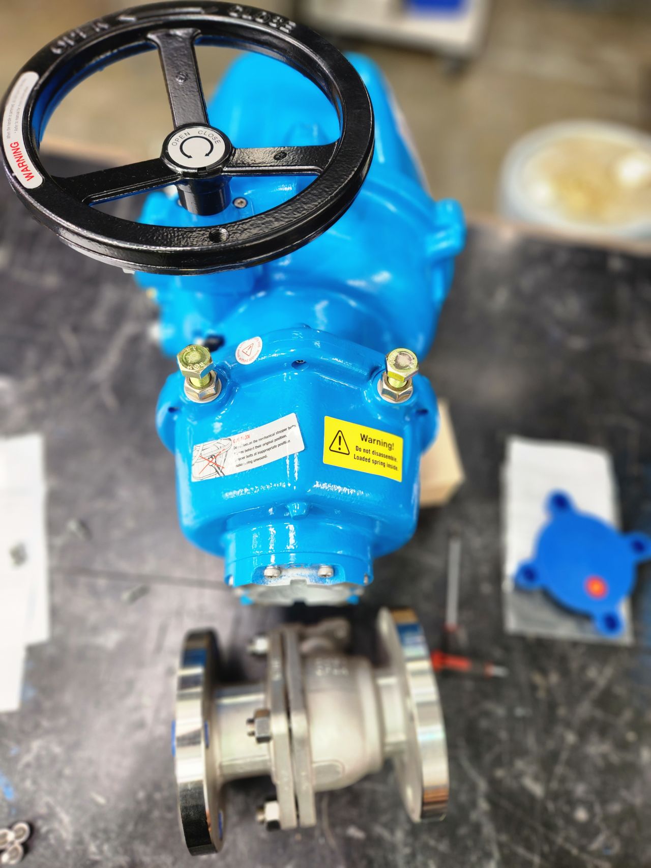 ACROTORQ FailSafe Spring Return Electric Actuator Acrodyne