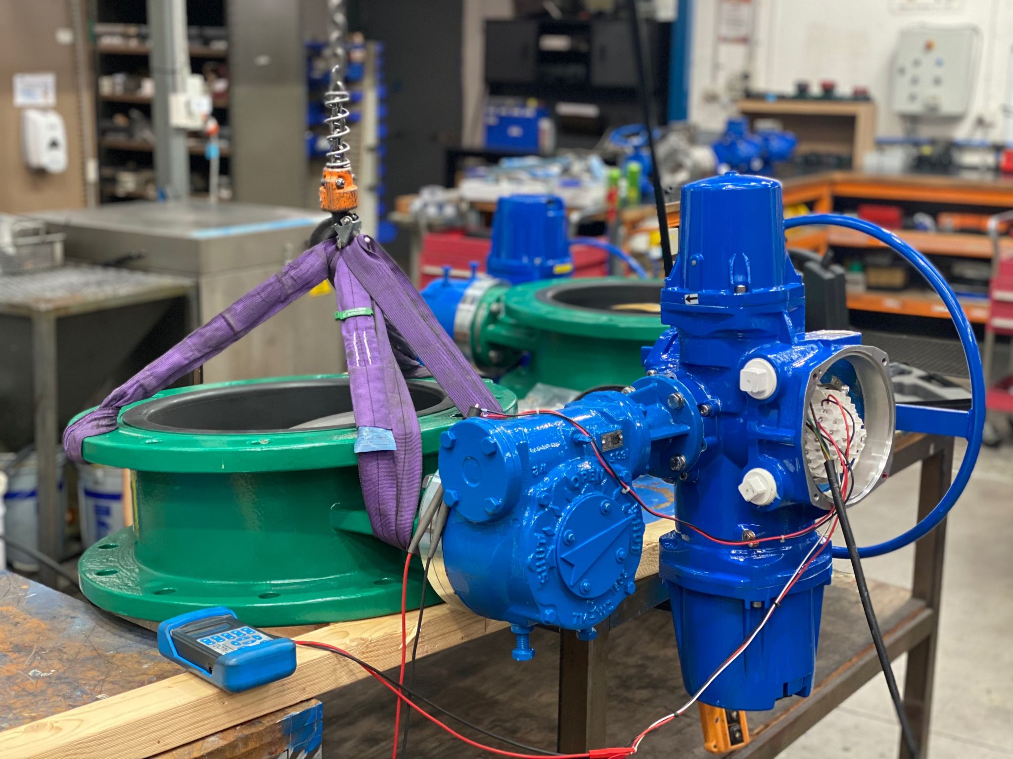 AUSTRALIAN BUILT TO ORDER LIMITORQUE ACTUATORS BOUND FOR WA Acrodyne