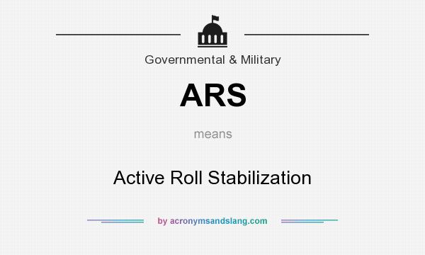 ARS Active Roll Stabilization in Governmental & Military by