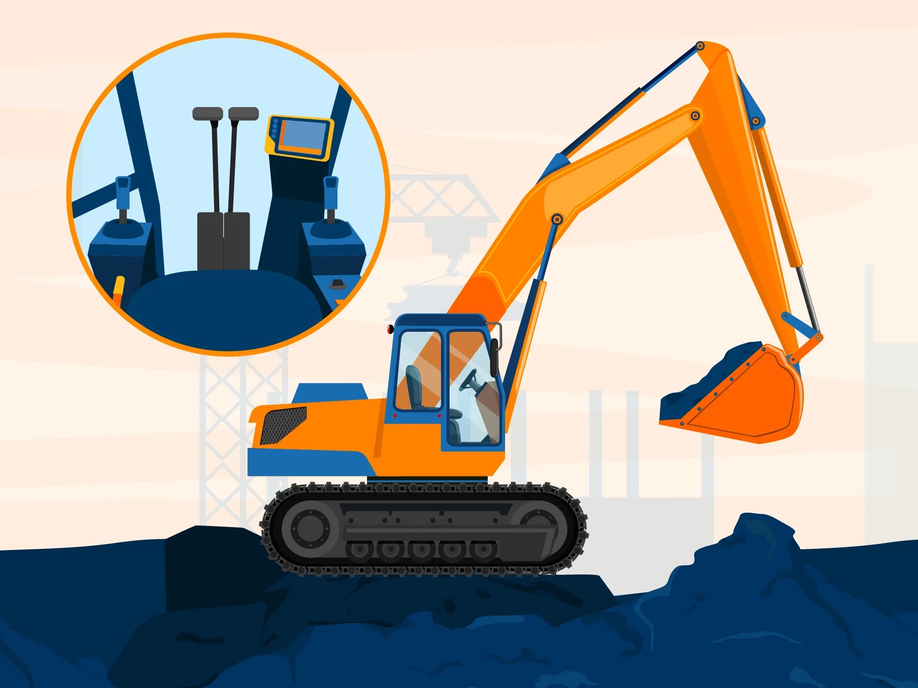 How to Use Excavator Controls (Joystick Patterns & Operation Explained