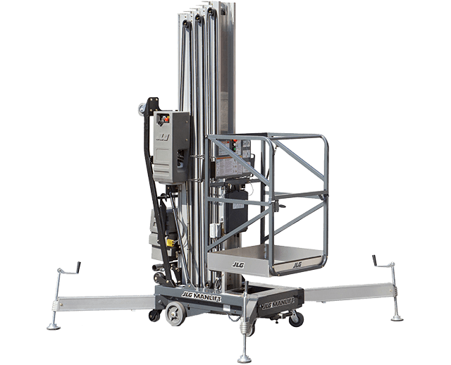 Push Around Single Man Lift Rental Manual Manlifts BigRentz