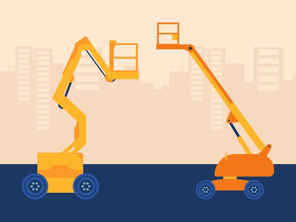 Articulating vs. Telescopic Boom Lifts What Are The Differences BigRentz