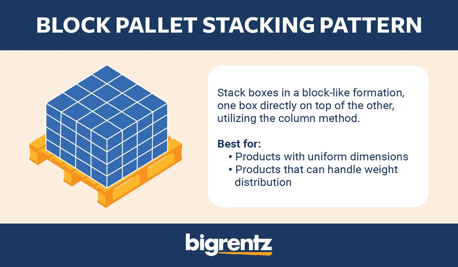 How To Stack Pallets Safety Tips and Patterns BigRentz