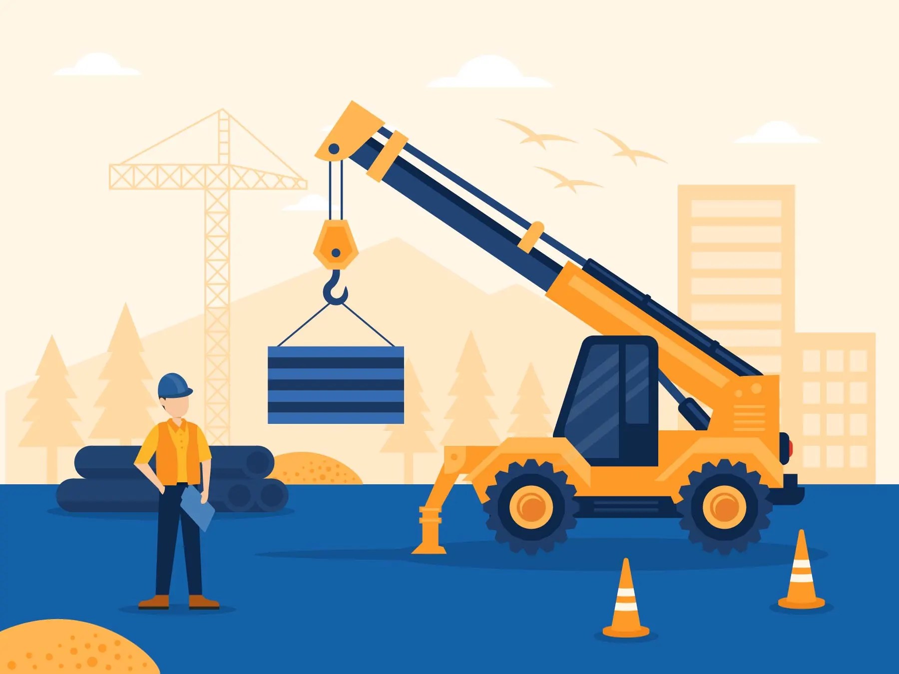 Common Types of Crane Accidents & Injury Statistics BigRentz