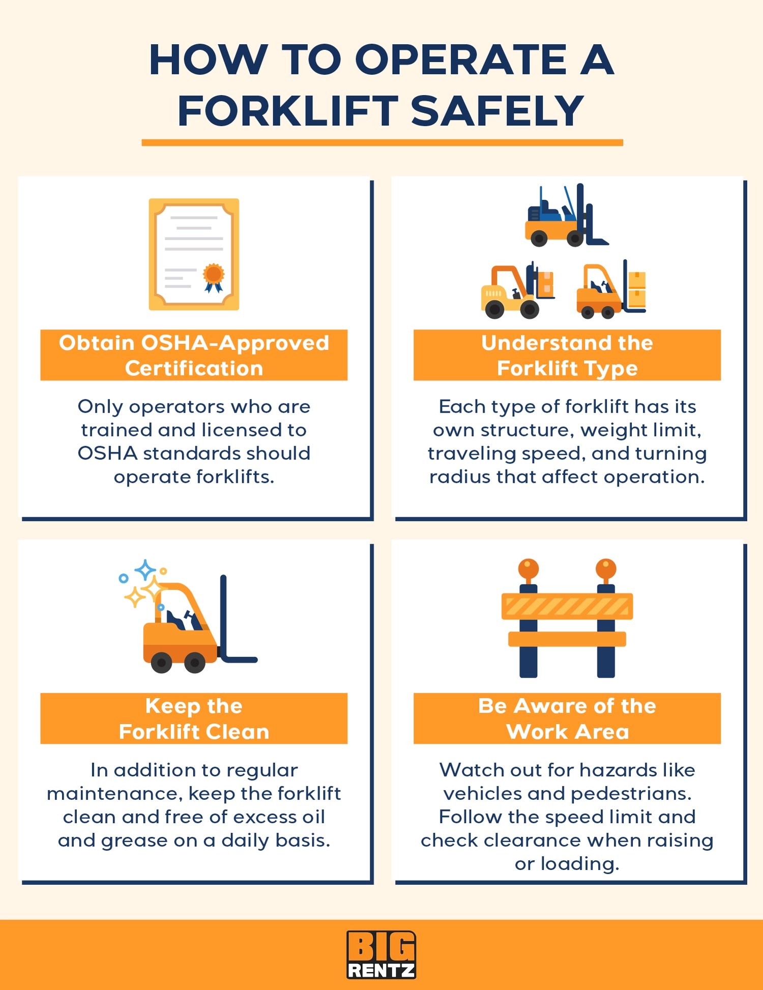 What Must Be Done Daily Before Using a Forklift? BigRentz