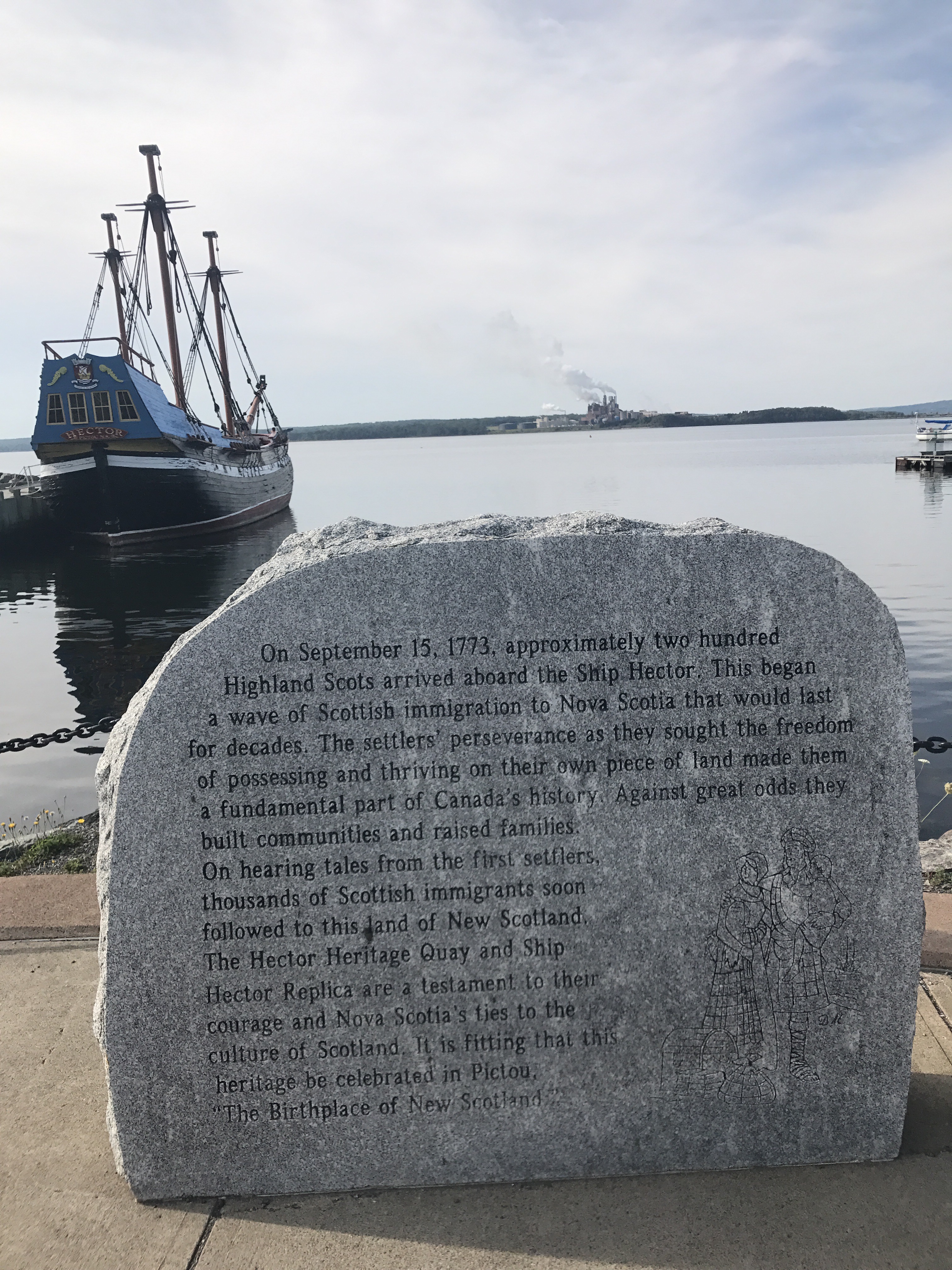 Aug 25 Day 86 90kms Pictou Antigonish Aug. 26 Day 87 105 kms