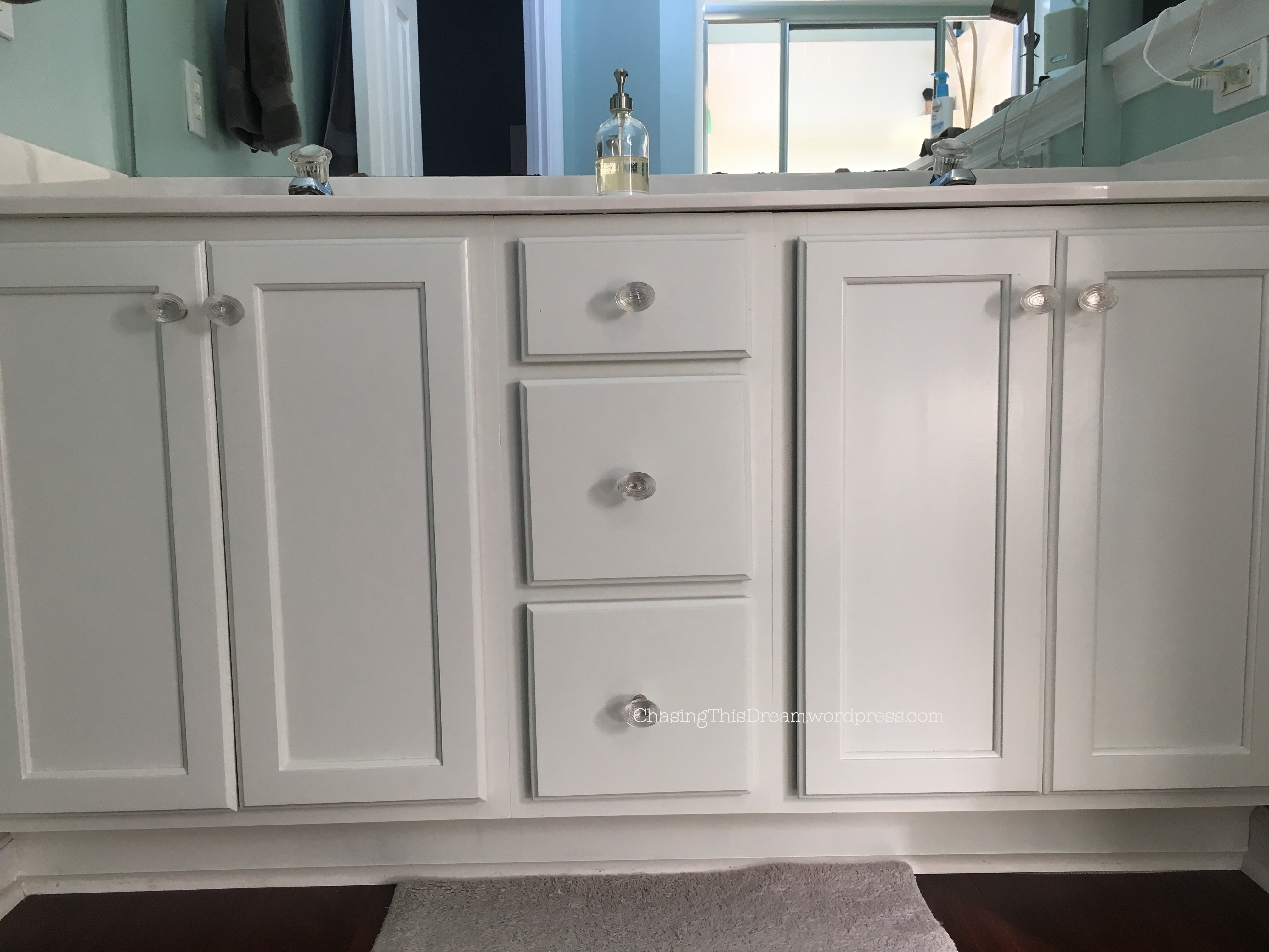 Bathroom Update A Crunchy Peach