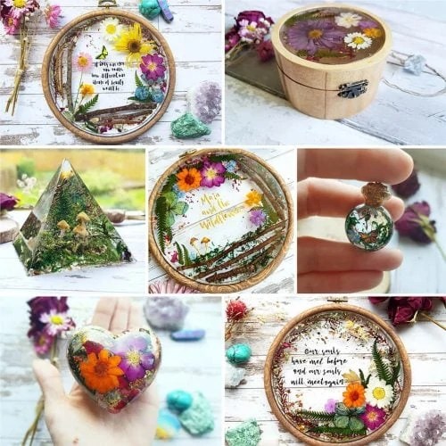 Resin Casting Tutorial Embedding Flowers in Resin