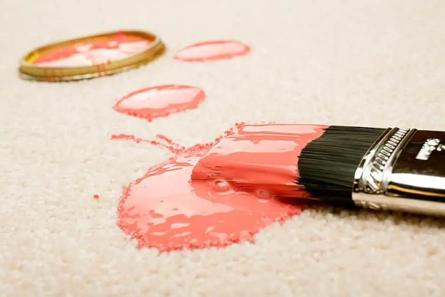 Cómo sacar Pintura acrílica de la Alfombra Quitar pintura de la