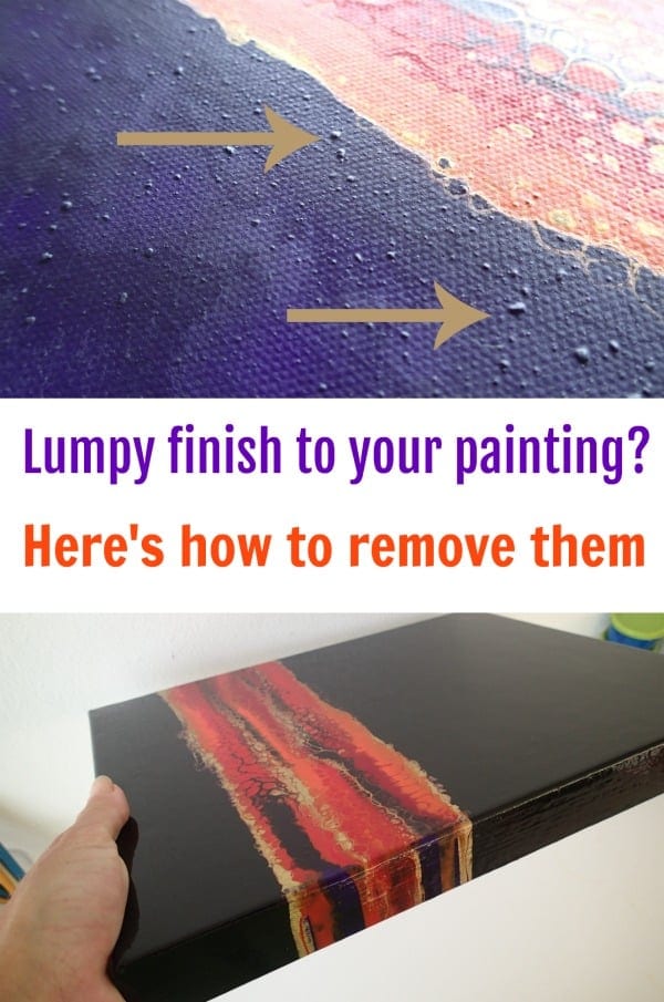 How to Fix Lumpy Acrylic Paint