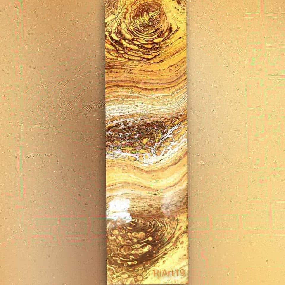 7 Gold Pour Paintings That May Be Out of Your Budget