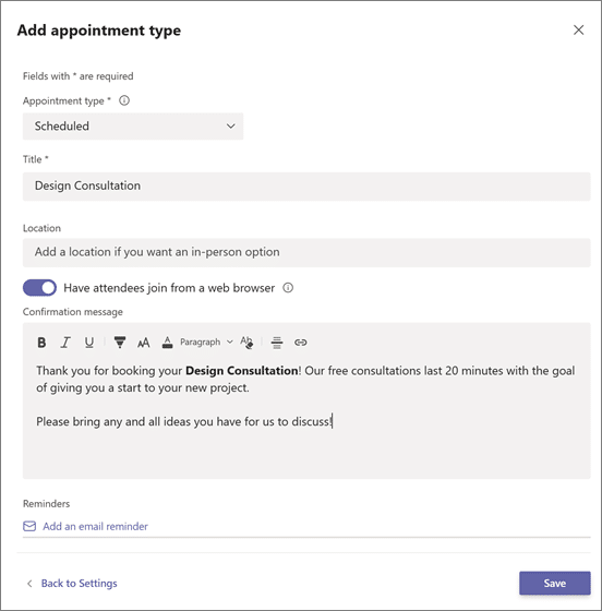 How to Use the New Virtual Appointments in Microsoft Teams ACS