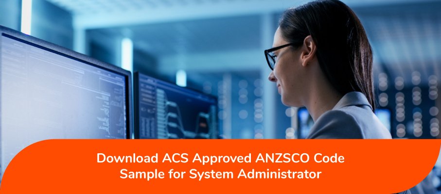 ANZSCO 262113 Systems Administrator ACSRPLAustralia