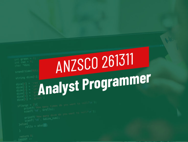 ANZSCO CODES for ACS degree assessment