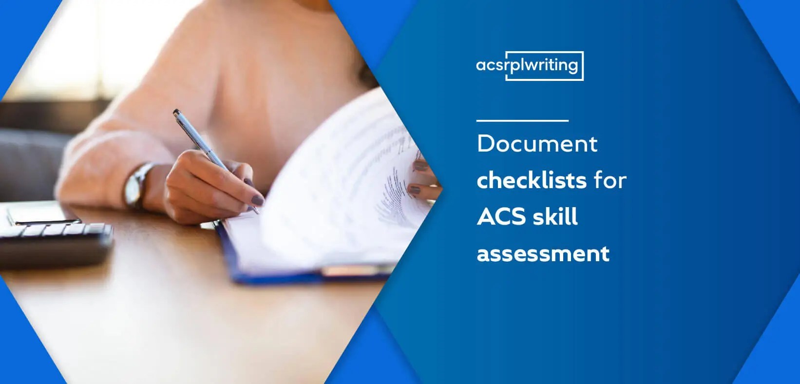 Document checklists for ACS skill assessment