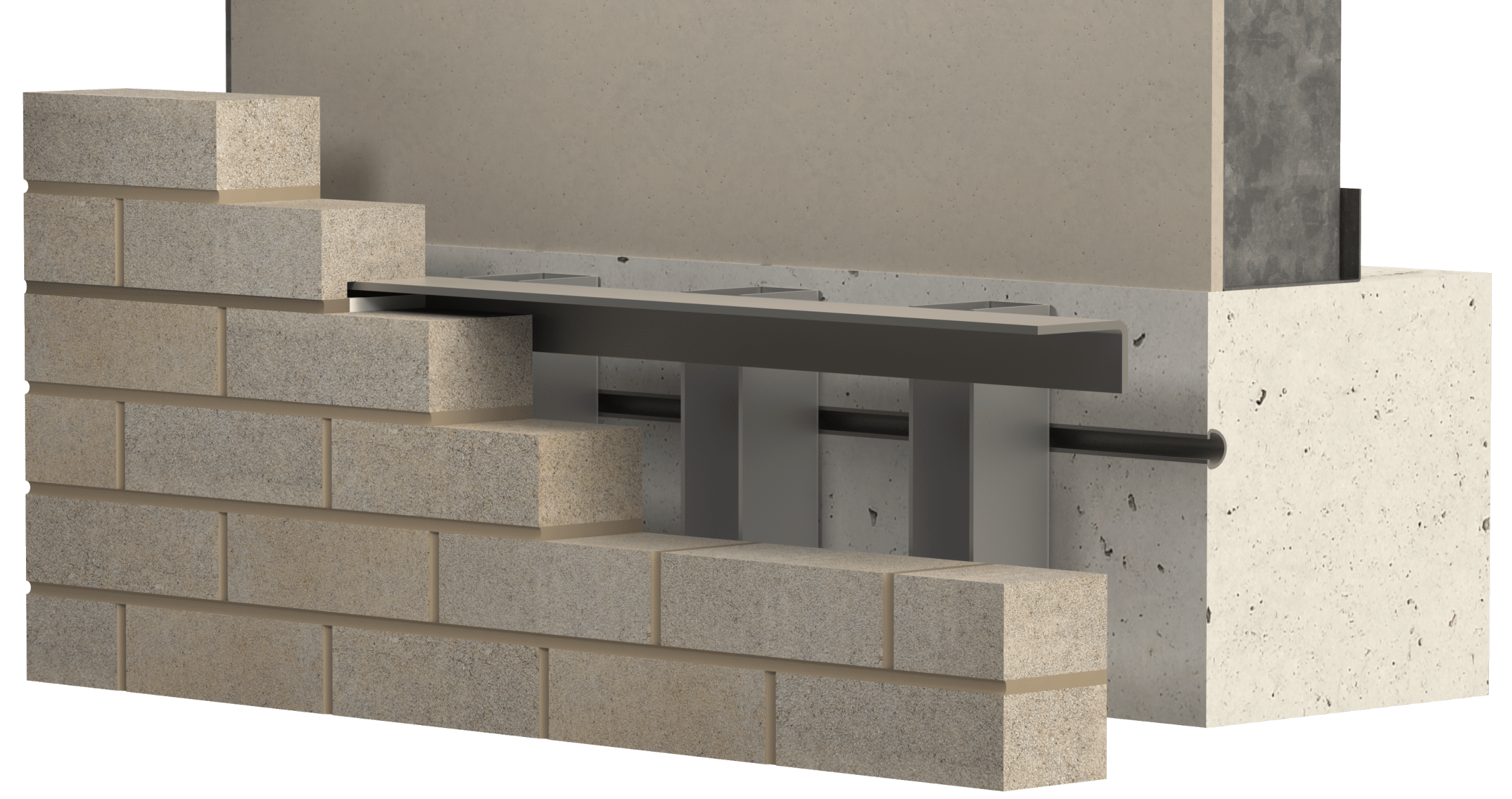 Type 1 Cast in channel Masonry Support ACS Stainless