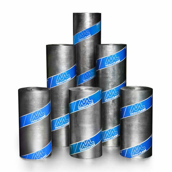 Midland Lead Code 4 Roofing Lead Flashing 6m Length AC Supplies