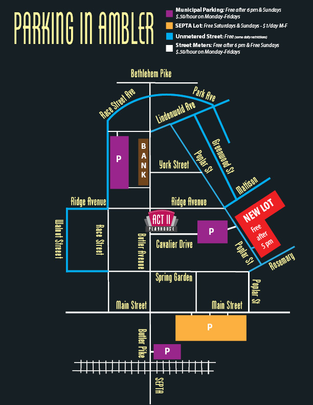 Plan Your Visit Act II Playhouse