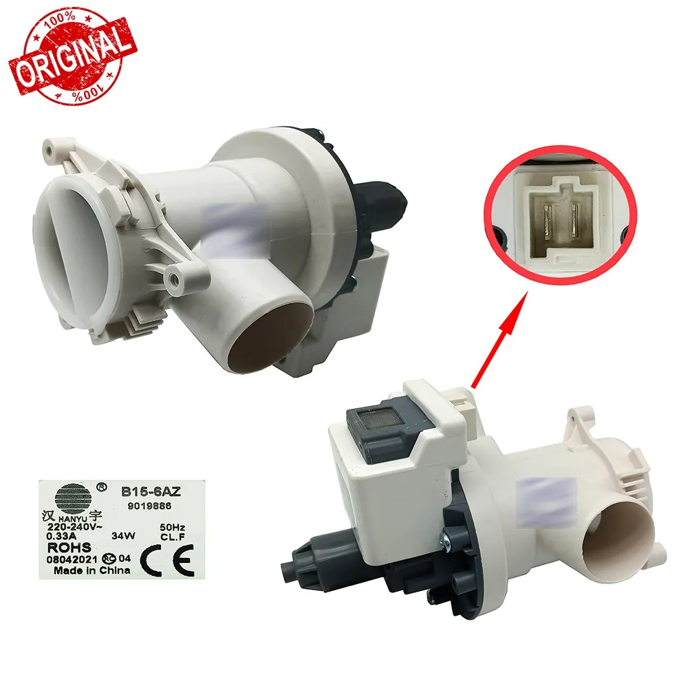 BEKO FRONT LOADING DRAIN PUMP AC220240V 0.33A 34W B156AZWM 1121