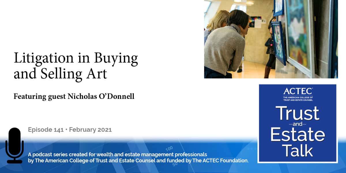 Litigation Issues in Buying and Selling Art Tips for Buying Art