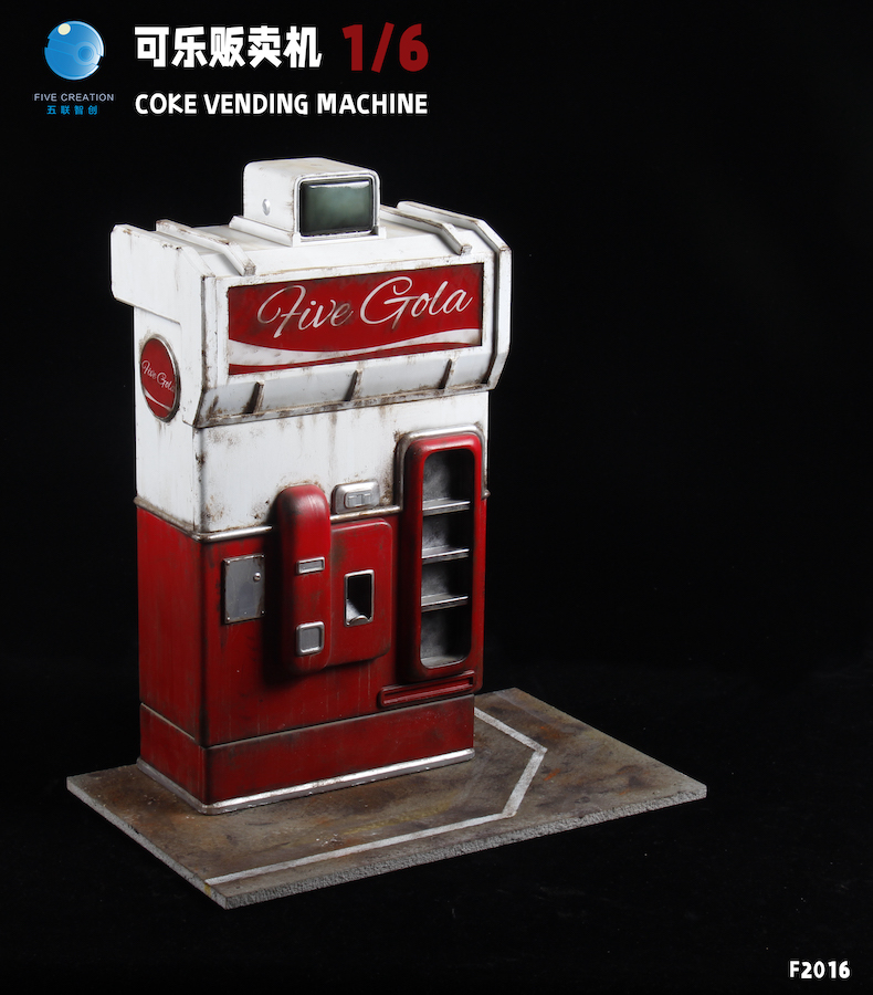 Five Toys CocaCola Vending Machine
