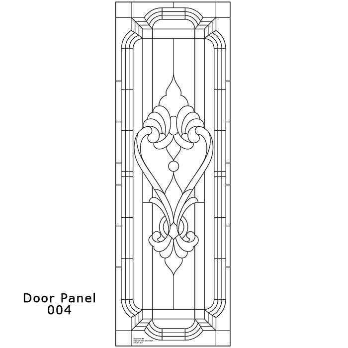 Stained Glass Door Panel Patterns Action Bevel