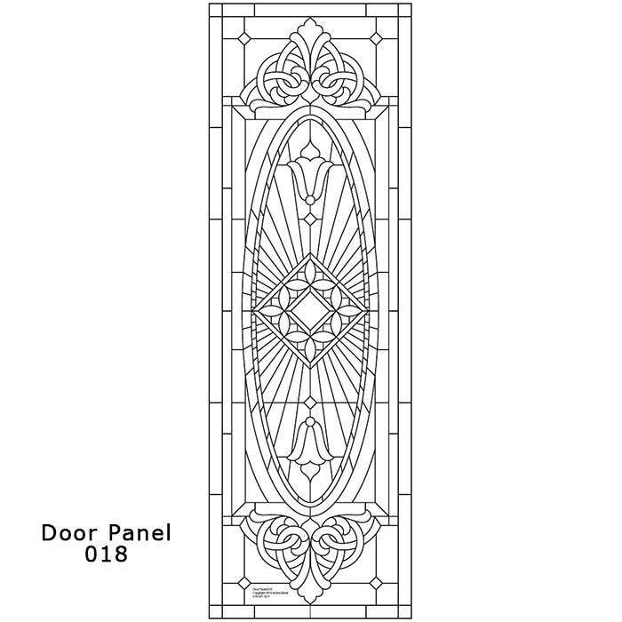 Stained Glass Door Panel Patterns Action Bevel