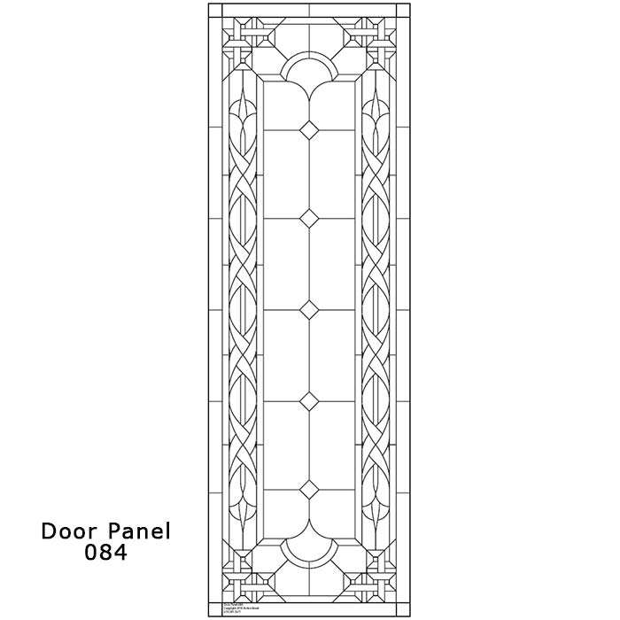 Stained Glass Door Panel Patterns Action Bevel