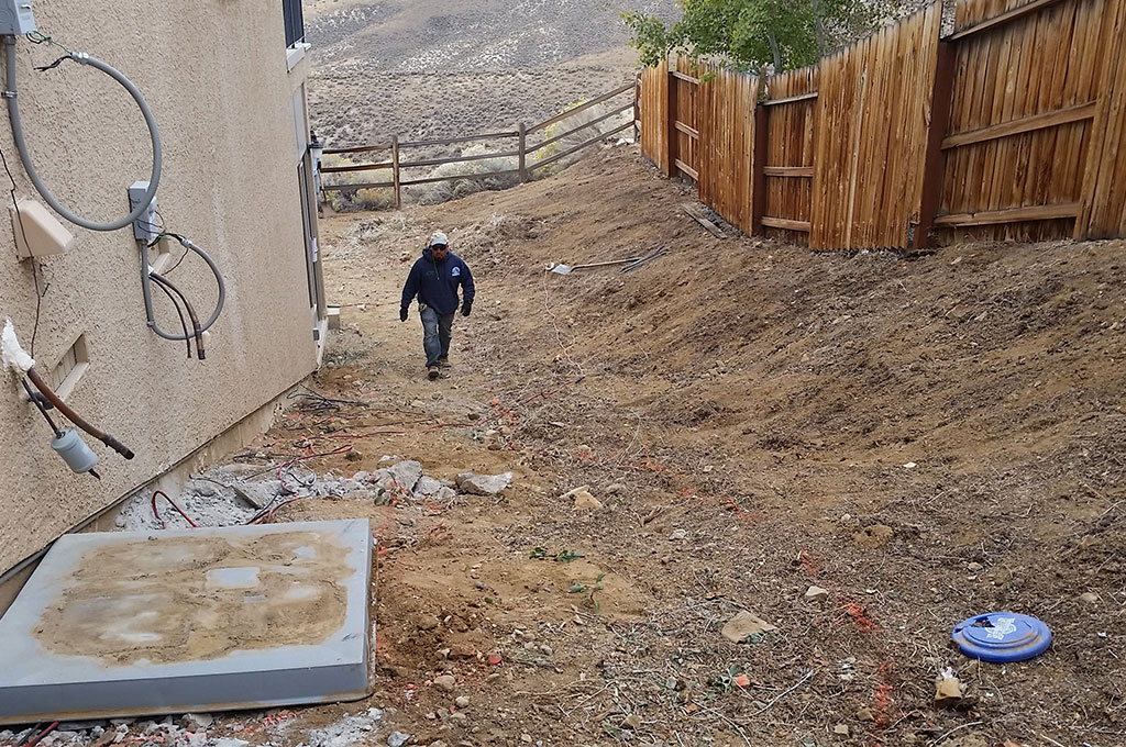 Paver Installation Reno, NV Concrete Interlocking Pavers Action