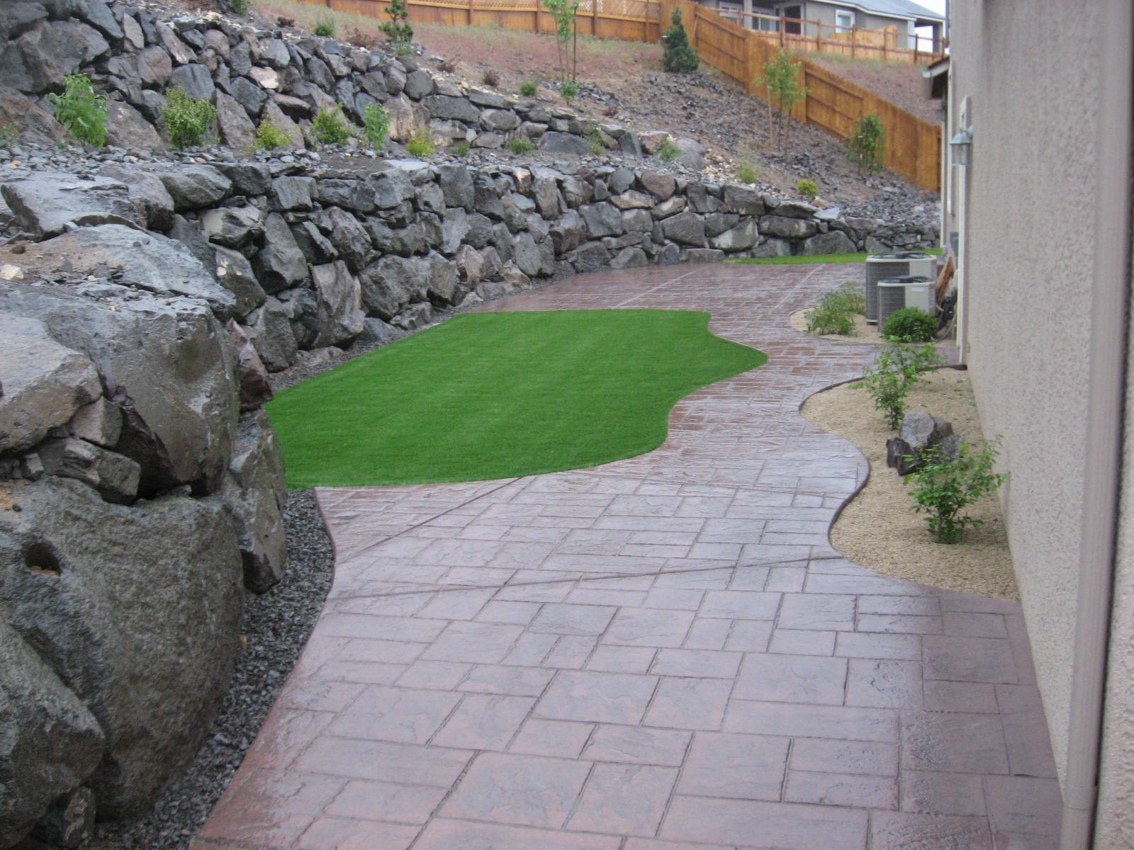 Decorative Stamped Concrete Contractors Reno NV Action Concrete