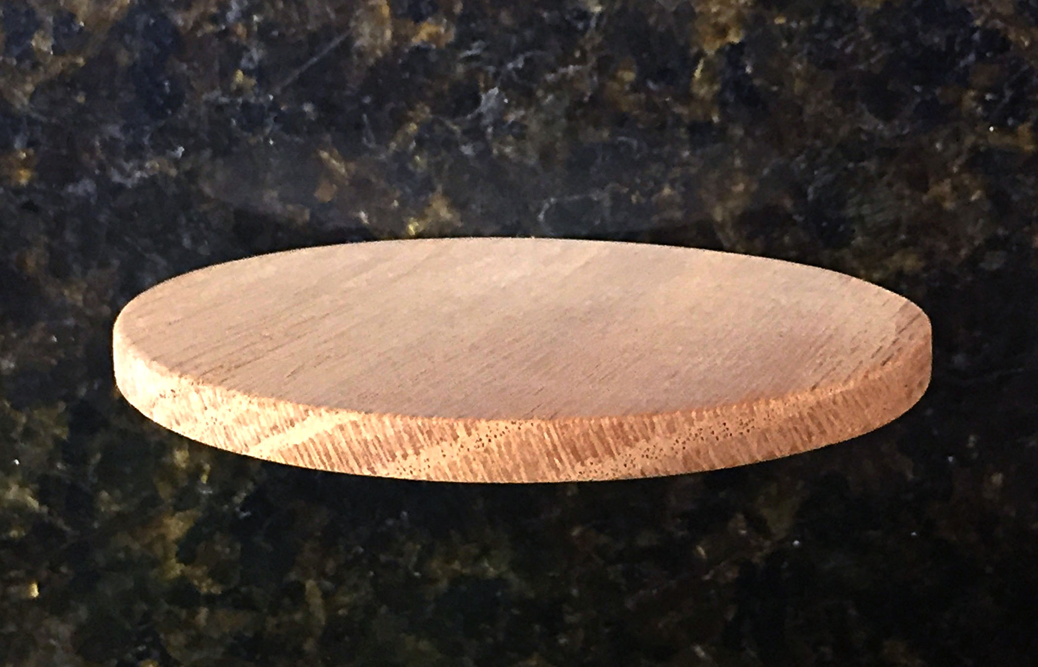 Large 1/4″ Thick Oak Wood Circles (6.3 mm) Action Craftworks LLC