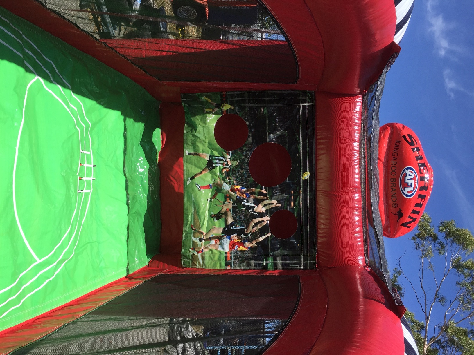 Inflatable Handball Game Action Events Amusement Hire Melbourne