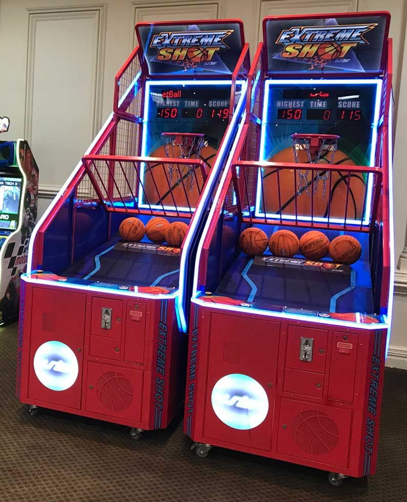 Extreme Shot Basketball Lane Action Events Amusement Hire Melbourne