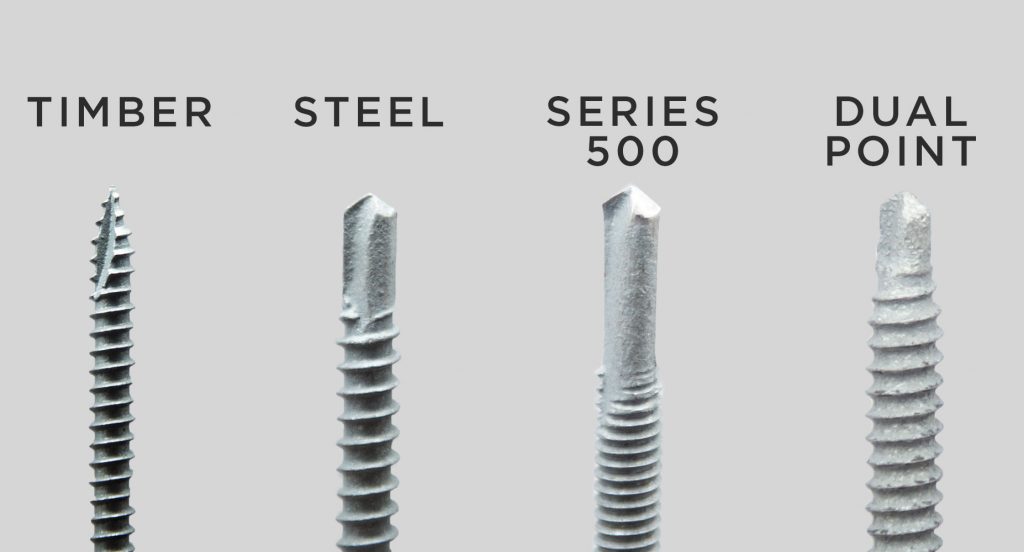 Our fastener tip range Action Fasteners