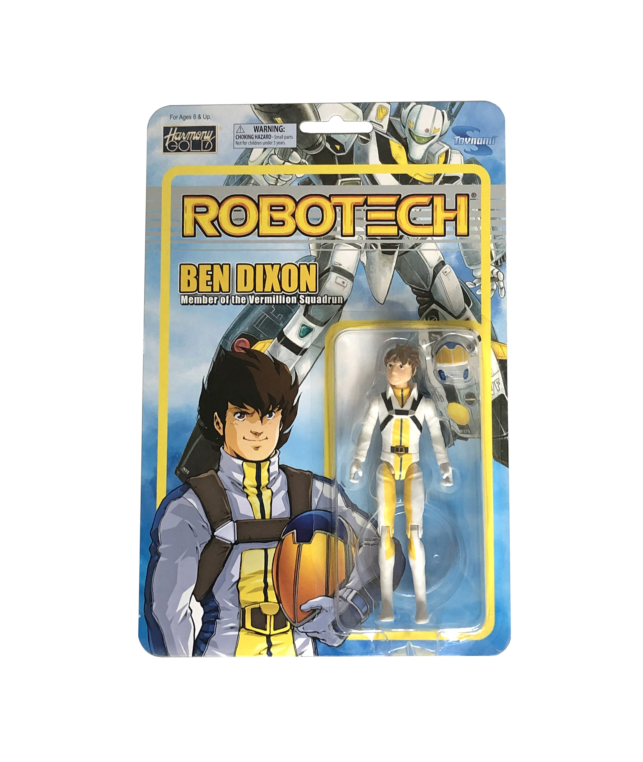 Robotech (4.25 Inch) Carded Ben Dixon in Flight Suit Action Figure