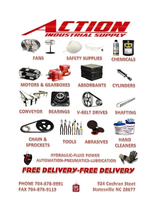 Action Industrial Home Leading the way in the Power Transmission Industry Statesville