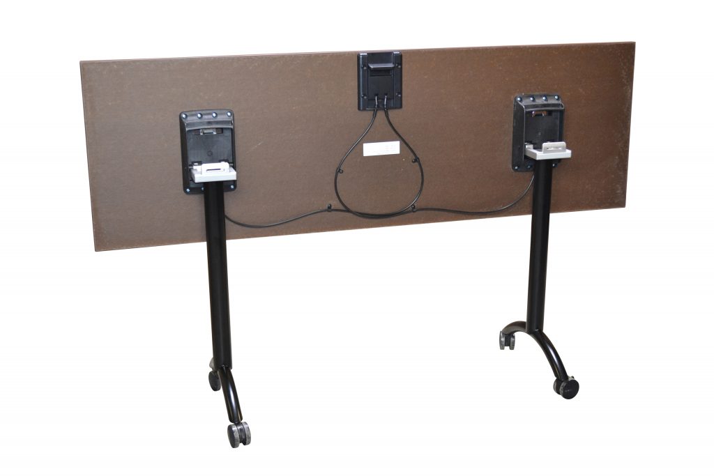 Arch Series FlipTop Mobile Table Action Laminates