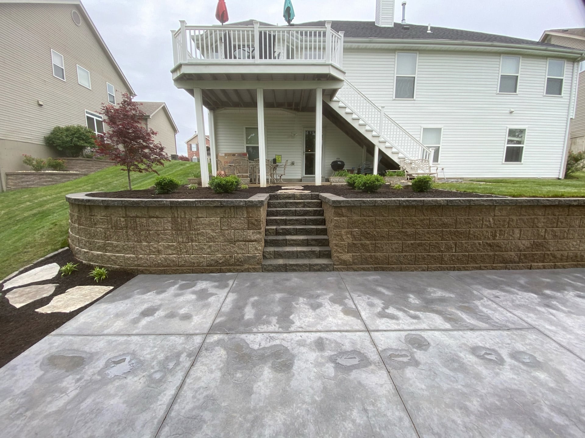 Retaining Walls Action Landscaping Murphy MO