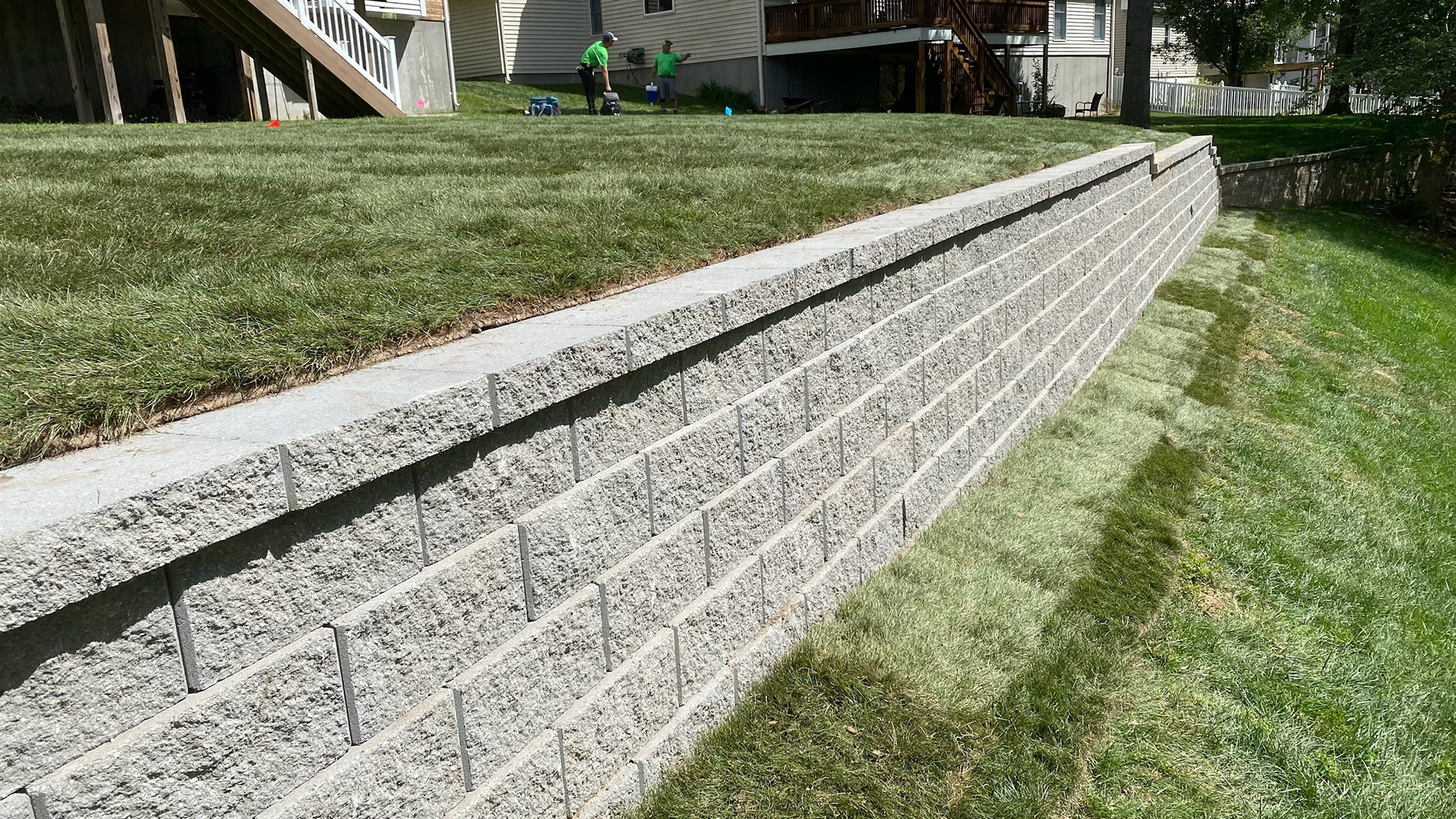 Retaining Walls Action Landscaping Murphy MO