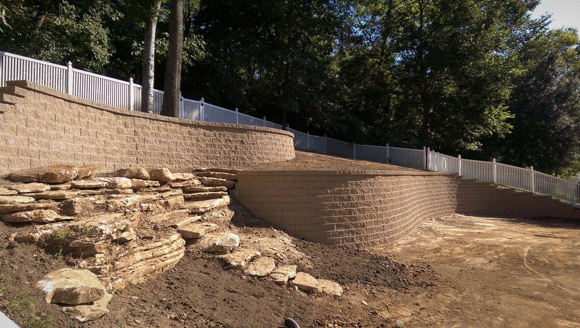 Retaining Walls Action Landscaping Murphy MO