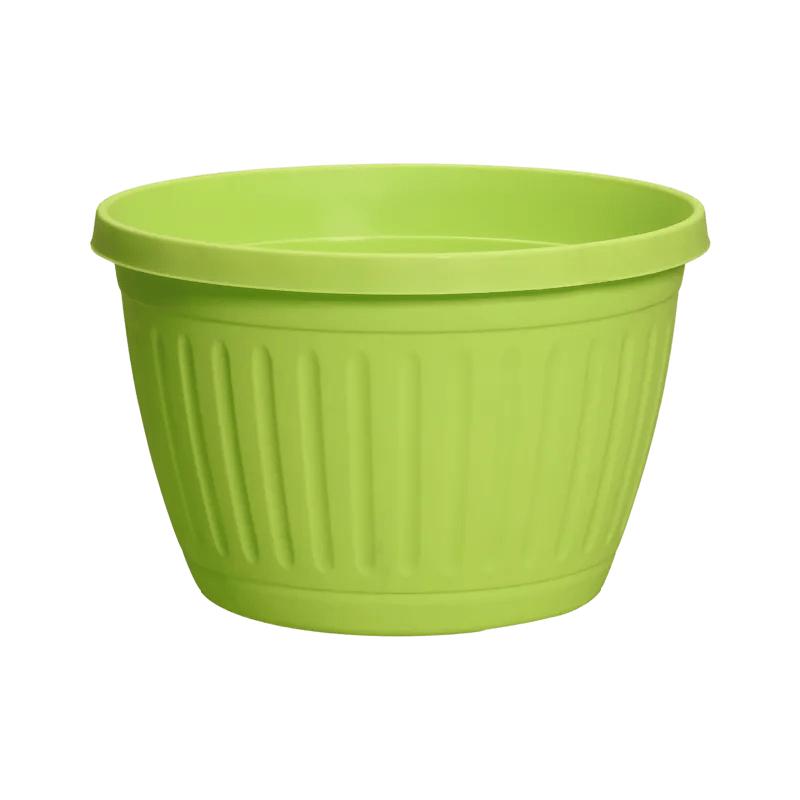 10″ Hanging Basket, Fluted Action Molding