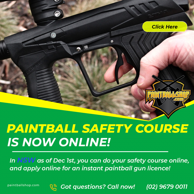 2021 New South Wales Paintball Marker Permit News Action Paintball
